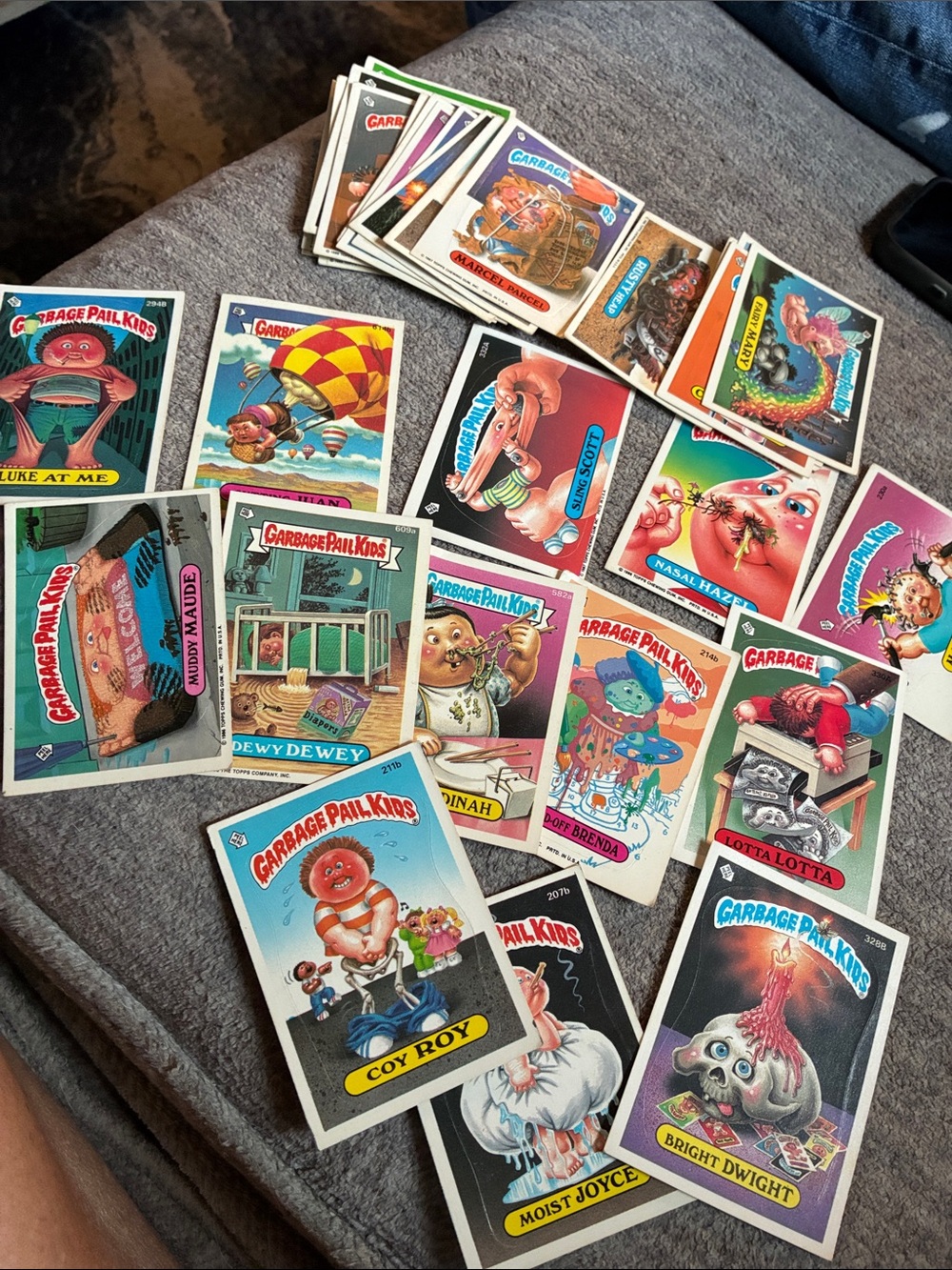 Garbage Pail Kids Trading Card Pack - Colorful Collectible Cards 32 random cards